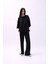 Bisiklet Yaka Oversize Siyah T-Shirt 3