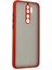 Newface Xiaomi Redmi Note 8 Pro Kılıf Montreal Silikon Kapak - Kırmızı 1