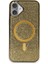 Newface iPhone 16 Kılıf Diamond Magsafe Kapak - Gold 1