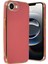 Newface iPhone 16E Kılıf Volet Silikon - Kırmızı 1