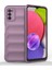 Newface Samsung Galaxy A03S Kılıf Optimum Silikon - Mor 1