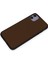 Newface iPhone 11 Kılıf Taft Kapak - Kahverengi 3
