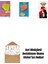 Camus Dansı + Kırmızıyı Sevenler Derneği + Iki Nehir Arası + Okuma Sticker'ları 1