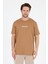 Erkek %100 Pamuk Bisiklet Yaka Kısa Kollu Baskılı T-Shirt Rahat ve Şık Günlük Tişört 0106 1