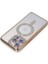 Newface iPhone 15 Pro Kılıf Joke Simli Magneticsafe Kılıf - Gold 2