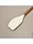 Akasya Saplı Silikon Servis Spatulası - Kahverengi / Krem 4