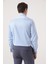Ds Damat Slim Fit Mavi Düz Nano Care Gömlek 3