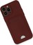 Newface iPhone 13 Pro Max Kılıf Kelvin Kartvizitli Silikon - Bordo 3