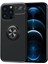 Newface iPhone 13 Pro Kılıf Range Yüzüklü Silikon - Siyah 1