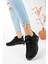 Siyah Unisex Triko Sneaker Rahat Hava Alabilen Kokusuz Spor Ayakkabı 4555 1