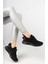 Siyah Unisex Triko Sneaker Rahat Hava Alabilen Kokusuz Spor Ayakkabı 4555 4