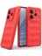 Newface Xiaomi Redmi Note 14 4g Kılıf Optimum Silikon - Kırmızı 3