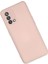Newface Oppo A74 4g Kılıf Nano Içi Kadife Silikon - Pudra 2