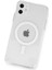 Newface iPhone 11 Kılıf Magneticsafe Şeffaf Silikon - Şeffaf 2