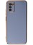 Newface Samsung Galaxy A03S Kılıf Volet Silikon - Mavi 2