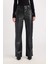 Coool Straight Fit Suni Deri Pantolon Yüksek Bel D8001AX24AU 1