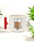 Pure Coffee Serum Tasarımlı Kırmızı T Kulplu Seramik Baskılı Kupa Bardak 250 ml 1