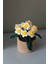 Saksıda Çoklu Papatya, Örgü Çiçek Buketi 3