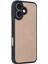 Newface iPhone 16 Kılıf Aras Deri Kapak - Pudra 2