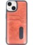 Newface iPhone 14 Kılıf Sara Kartvizitli Deri Kılıf - Taba 2