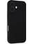 Newface iPhone 16 Plus Kılıf Nano Içi Kadife Silikon - Siyah 2