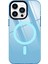 Newface iPhone 13 Pro Max Kılıf Beta Magneticsafe Silikon - Mavi 1