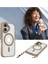 Newface iPhone 16 Plus Kılıf Enka Magsafe Silikon Kılıf - Şeffaf 3