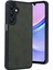 Newface Samsung Galaxy A16 5g Kılıf Aras Deri Kapak - Koyu Yeşil 1