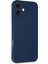 Newface iPhone 16 Plus Kılıf First Silikon - Lacivert 2
