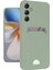 Newface Samsung Galaxy A16 5g Kılıf Kelvin Kartvizitli Silikon - Su Yeşili 2