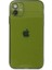 Newface iPhone 12 Kılıf Fly Lens Silikon - Yeşil 1