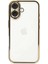 Newface iPhone 16 Plus Kılıf Razer Lensli Silikon - Gold 1
