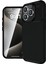 Newface iPhone 16 Pro Max Kılıf Auto Focus Karbon Kapak - Siyah 1