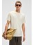 Mocassın Erkek %100 Pamuk Relaxed Fit Yuvarlak Yaka Kısa Kollu Sarı T-shirt 1