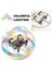 Katlanabilir Mini Bk2 Drone Optik Akışlı LED Işıklı Tek Tuş Kalkış Katlanabilir Tasarım Rc Uzaktan Kumandalı Drone 1