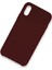 Newface iPhone Xs Max Kılıf Lansman Legant Silikon - Bordo 2