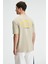 FRESH Erkek %100 Pamuk Oversize Fit Baskılı Kısa Kollu Yuvarlak Yakalı Taş Rengi T-Shirt 5