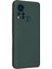 Newface Infinix Hot 11S Kılıf Nano Içi Kadife Silikon - Koyu Yeşil 1