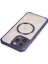 Newface iPhone 12 Pro Kılıf Prag Magneticsafe Kapak - Derin Mor 3