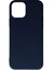 Newface iPhone 11 Pro Max Kılıf Nano Içi Kadife Silikon - Lacivert 3