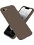 Newface iPhone 16E Kılıf First Silikon - Kahverengi 1