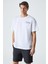 Martınellı Erkek Bisiklet Yaka Baskılı Kısa Kol Oversize Beyaz T-Shirt 2