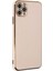 Newface iPhone 11 Pro Max Kılıf Volet Silikon - Pembe 1