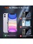 iPhone 11 Uyumlu Leopar Desenli Magsafe Şarj Destekli Silikon Şeffaf Kılıf 2