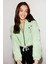 Sılk Crop Yeşil Sweatshirt 3