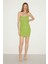Joelle Slim Slim Fit Yeşil Elbise 4