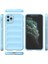 Newface iPhone 11 Pro Max Kılıf Optimum Silikon - Sky Blue 3