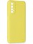 Newface Realme 7 Kılıf Nano Içi Kadife Silikon - Sarı 2