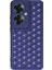 Newface Oppo Reno 11F Kılıf Petek Silikon Kapak - Lacivert 1
