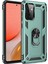 Newface Samsung Galaxy A72 Kılıf Sofya Yüzüklü Silikon Kapak - Yeşil 1